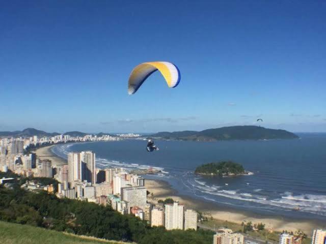 São VicenteKitinete Frente Ao Mar 1315公寓 外观 照片